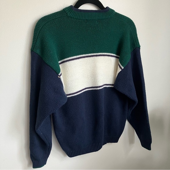 Vintage Knit Sweater with “NB” Initials Embroidered - Picture 4 of 5
